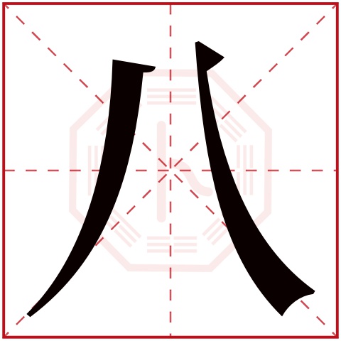 八字五行属什么 八字在康熙字典里多少画 八字起名的寓意含义