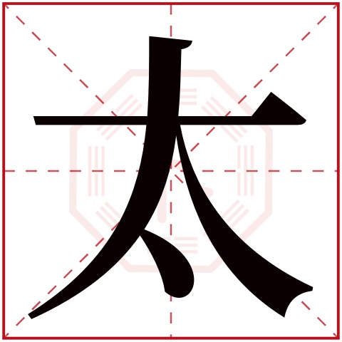 太字五行属什么 太字在康熙字典里多少画 太字起名的寓意含义