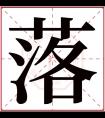 落字五行属什么 落字在康熙字典里多少画 落字起名的寓意含义