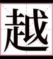 越字五行属什么 越字在康熙字典里多少画 越字起名的寓意含义