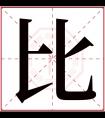 比字五行属什么 比字在康熙字典里多少画 比字起名的寓意含义