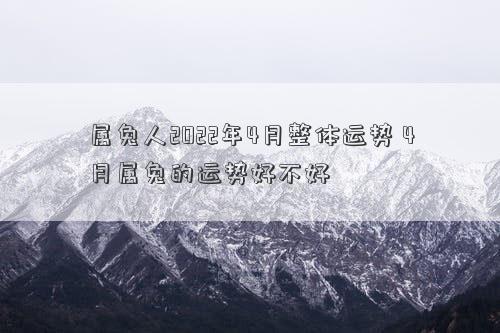 属兔人2022年4月整体运势 4月属兔的运势好不好