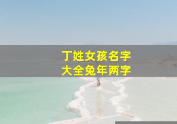 丁姓女孩名字大全兔年两字,丁姓牛年女宝宝名字大全两字