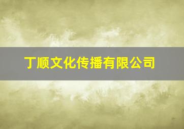 丁顺文化传播有限公司,丁顺文化传播有限公司电话