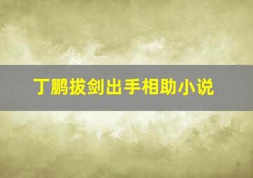 丁鹏拔剑出手相助小说,丁鹏拔出圆月弯刀