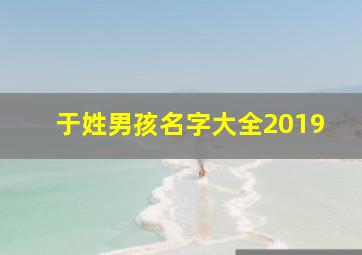 于姓男孩名字大全2019,于姓男孩名字大全2024