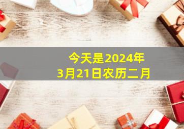 今天是2024年3月21日农历二月,2024年4月2日农历是多少