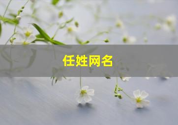 任姓网名,任姓网名三个字