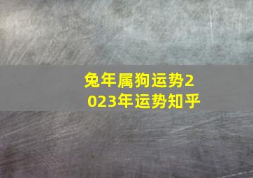 兔年属狗运势2023年运势知乎,属狗2023年有利方位是哪里兔年大利方向