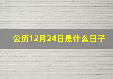 公历12月24日是什么日子,公历12月24日是什么星座的