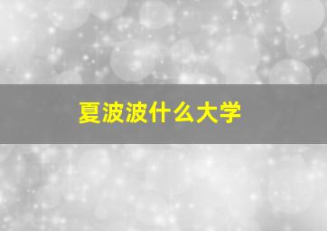 夏波波什么大学,治愈力Max韩剧《虽然是精神病但没关系》十大经典台词