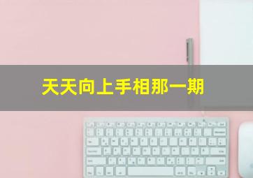 天天向上手相那一期,20100305天天向上讲手相