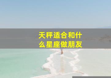 天秤适合和什么星座做朋友,天平座与什么星座最适合做朋友