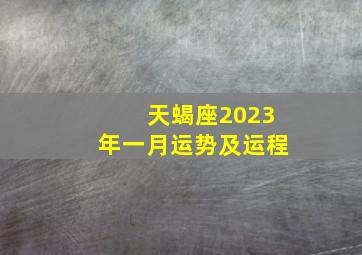 天蝎座2023年一月运势及运程,2023天蝎座女全年运势详解