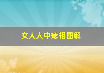 女人人中痣相图解,女人人中有痣是福是祸