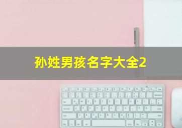 孙姓男孩名字大全2,孙姓男孩名字大全2016属猴缺木