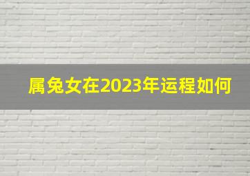 属兔女在2023年运程如何,2023年会发横财的生肖女属兔人顺风顺水