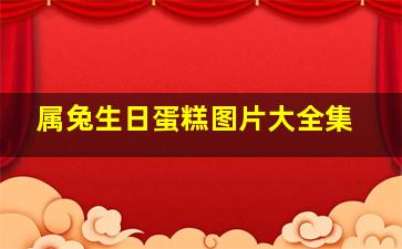 属兔生日蛋糕图片大全集,属兔蛋糕图片大全创意