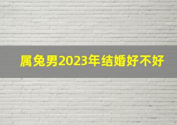 属兔男2023年结婚好不好,87年属兔2023年婚姻情况87年兔2023年感情运势如何