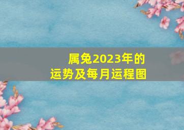 属兔2023年的运势及每月运程图,属兔的人2023年运程大全属兔人必看