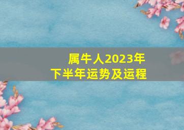 属牛人2023年下半年运势及运程,2023年属牛事业