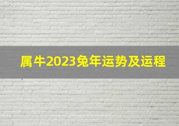 属牛2023兔年运势及运程,2023兔年对属牛有利吗属牛人2023年很惨吗