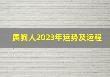 属狗人2023年运势及运程,2023年属狗人的命运