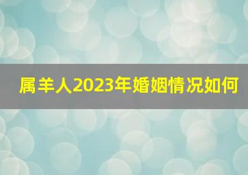 属羊人2023年婚姻情况如何,79年生肖属羊44岁桃花运2023年会不会离婚