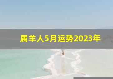 属羊人5月运势2023年,67年属羊男人2023年全年运势详解