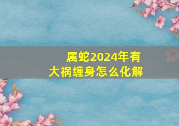 属蛇2024年有大祸缠身怎么化解,属蛇2024年有大祸缠身怎么化解吉凶