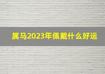 属马2023年佩戴什么好运,2022年属马人戴什么吊坠好