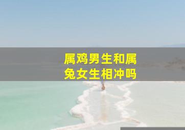 属鸡男生和属兔女生相冲吗,81年属鸡男和87年属兔女合不合婚