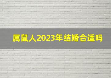 属鼠人2023年结婚合适吗,2023属鼠女最好结婚2023属鼠女跟属猴男结婚好吗