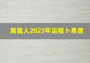 属鼠人2023年运程卜易居