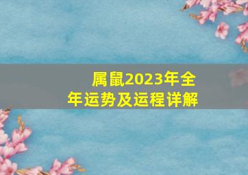 属鼠2023年全年运势及运程详解,2023属鼠全年运势