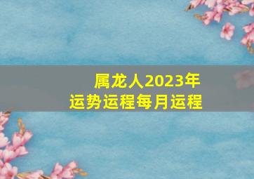 属龙人2023年运势运程每月运程,2023属龙每月运势详解好坏参半趋吉避凶