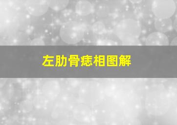 左肋骨痣相图解,左肋骨处有痣