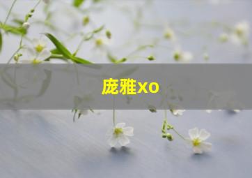 庞雅xo,庞雅XO白兰地怎样