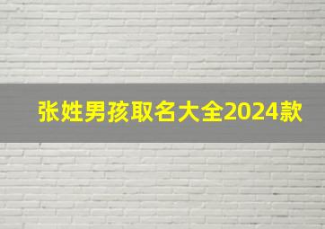 张姓男孩取名大全2024款,张姓男孩取名大全2024款两个字