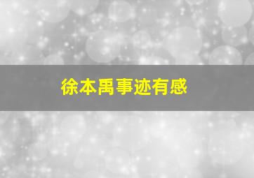 徐本禹事迹有感,边疆建设者的事迹有哪些啊