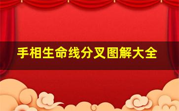 手相生命线分叉图解大全,手相生命线分叉图解大全图片