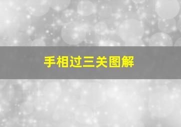 手相过三关图解,什么是小指过三关