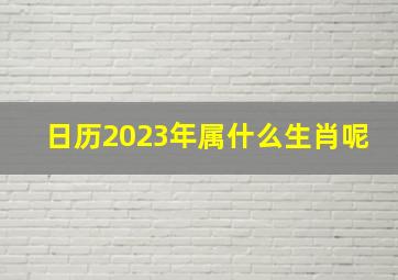 日历2023年属什么生肖呢,冲煞生肖查询2023年7月7日属什么冲什么生肖