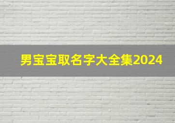 男宝宝取名字大全集2024,男孩带官运大气的名字