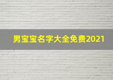 男宝宝名字大全免费2021,男宝宝名字大全免费牛宝宝