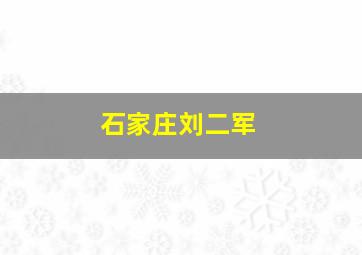 石家庄刘二军,平山县刘二军