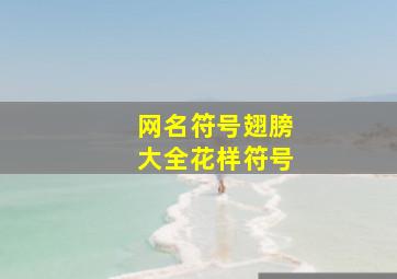 网名符号翅膀大全花样符号,网名符号翅膀形状的