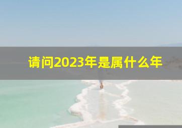 请问2023年是属什么年,请问2023年是什么生肖年啊