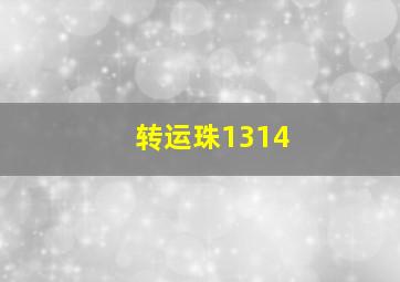 转运珠1314