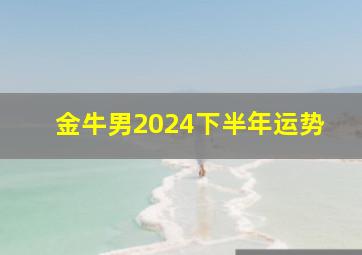 金牛男2024下半年运势,金牛男2024下半年运势如何